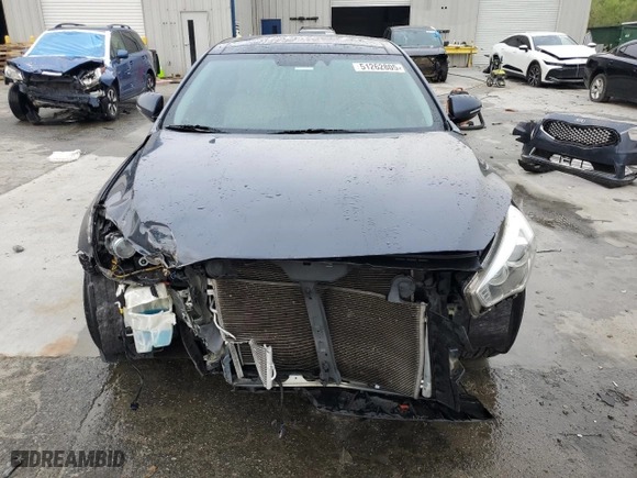 2014 Kia Cadenza Premium with VIN KNALN4D74E5124714, listed as a Copart auction lot 51262805 with 101,188 mi miles and Salvage Title. Bid and sale history available at carsss.com. Image 5.
