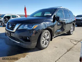 2020 Nissan Pathfinder SL with VIN 5N1DR2CN5LC630461, listed as a Copart auction lot 87927925 with 118,105 mi miles and Salvage Title. Bid and sale history available at carsss.com. Image 1.