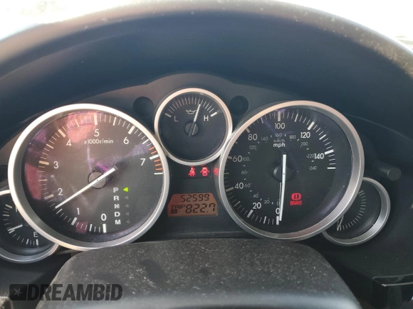 2006 Mazda MX-5 Miata Sport z VIN JM1NC25F260115830, wystawiony jako Copart lot #76844774 z przebiegiem 52 599 mil mil oraz Szkoda całkowita • Salvage title. Historia ofert i sprzedaży dostępna na DreamBid. Obrazek 9.