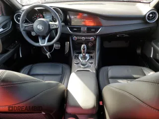 2022 Alfa Romeo Giulia Ti with VIN ZARFAMBN2N7660407, listed as a Copart auction lot 75082394 with 20,260 mi miles and Non Repairable. Bid and sale history available at carsss.com. Image 8.