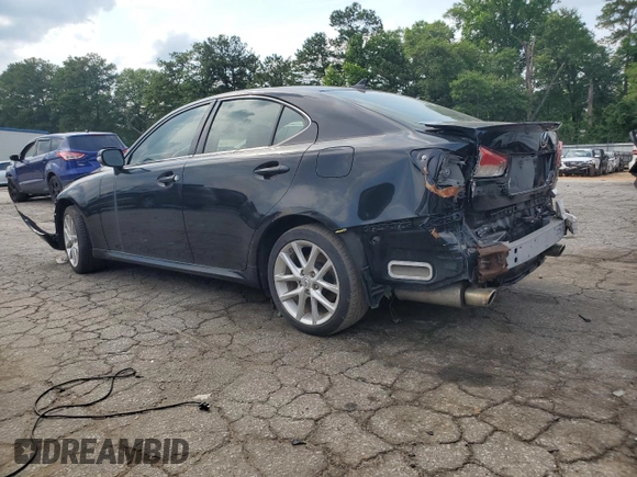 2011 Lexus IS 250 with VIN JTHCF5C26B2034908, listed as a Copart auction lot 59978275 with 139,211 mi miles and Clean title. Bid and sale history available at DreamBid. Image 2.