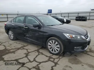 2013 Honda Accord Sdn EX-L with VIN 1HGCR2F8XDA231713, listed as a Copart auction lot 53193455 with 100,268 mi miles and Salvage Title. Bid and sale history available at carsss.com. Image 4.