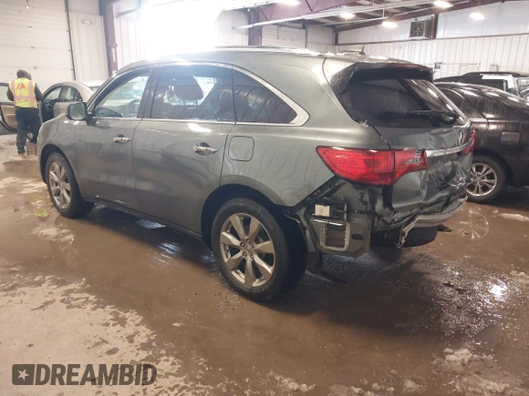 2016 Acura MDX w/Advance with VIN 5FRYD4H93GB035756, listed as a IAAI auction lot 41479717 with 81,303 mi miles. Bid and sale history available at carsss.com. Image 3.