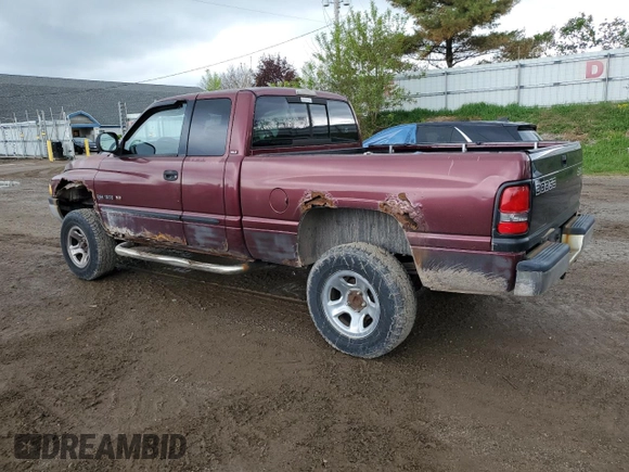 2001 Dodge 1500 with VIN 3B7HF13ZX1G765540, listed as a Copart auction lot 55624595 with 138,116 mi miles and Clean Title. Bid and sale history available at DreamBid. Image 2.