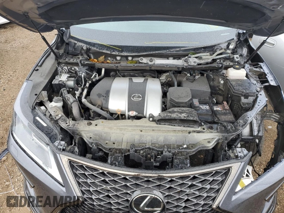 2021 Lexus RX 350 F Sport with VIN 2T2SZMDAXMC307224, listed as a Copart auction lot 75339464 with 54,850 mi miles and Salvage title. Bid and sale history available at DreamBid. Image 11.