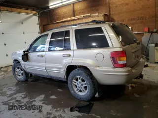 1999 Jeep Grand Cherokee Limited with VIN 1J4GW68N3XC799663, listed as a Copart auction lot 45630695 with 149,125 mi miles and Salvage Title. Bid and sale history available at carsss.com. Image 2.