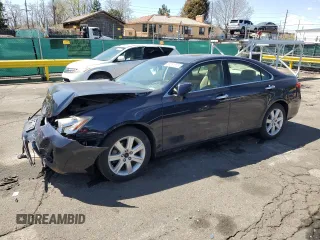 2009 Lexus ES 350 with VIN JTHBJ46G792317484, listed as a Copart auction lot 53651875 with 206,827 mi miles and Salvage Title. Bid and sale history available at carsss.com. Image 1.