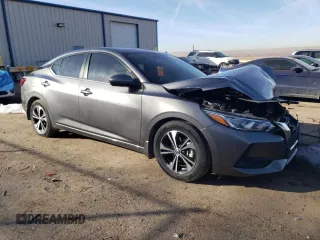 2023 Nissan Sentra SV with VIN 3N1AB8CV0PY316831, listed as a Copart auction lot 85554744 with 22,632 mi miles and Salvage Title. Bid and sale history available at carsss.com. Image 4.