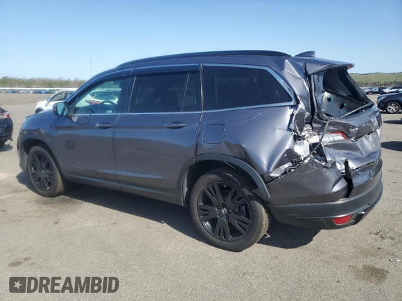 2021 Honda Pilot Special Edition with VIN 5FNYF6H28MB055670, listed as a Copart auction lot 54949425 with 51,948 mi miles and Salvage Title. Bid and sale history available at carsss.com. Image 2.