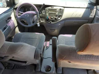 2005 Mazda MPV LX with VIN JM3LW28AX50550048, listed as a Copart auction lot 52915715 with 111,282 mi miles and Salvage title. Bid and sale history available at DreamBid. Image 8.