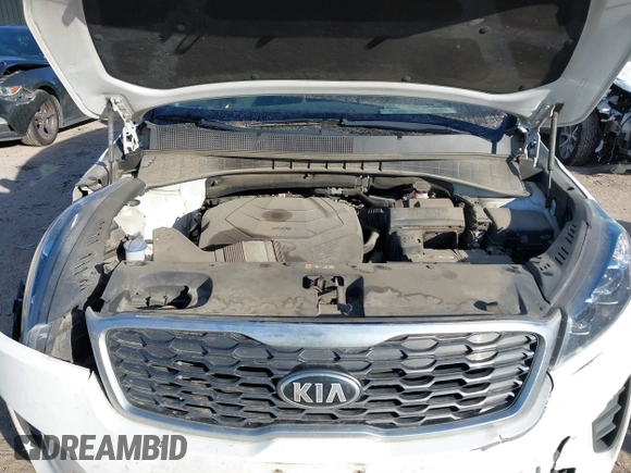 2020 Kia Sorento LX V6 with VIN 5XYPG4A59LG661617, listed as a IAAI auction lot 41279414 with 148,845 mi miles. Bid and sale history available at carsss.com. Image 10.