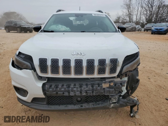 2022 Jeep Cherokee Latitude Lux with VIN 1C4PJMMN3ND543450, listed as a Copart auction lot 86385244 with 13,258 mi miles and Salvage title. Bid and sale history available at DreamBid. Image 5.