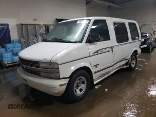 1999 Chevrolet Astro Cargo Van YF7 Upfitter with VIN 1GBDM19W9XB109577, listed as a Copart auction lot 85655254 with 199,478 mi miles and Salvage Title. Bid and sale history available at carsss.com. Image 1.