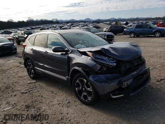 2018 Honda CR-V Touring with VIN 2HKRW2H96JH600191, listed as a Copart auction lot 45197615 with 129,031 mi miles and Salvage Title. Bid and sale history available at carsss.com. Image 12.