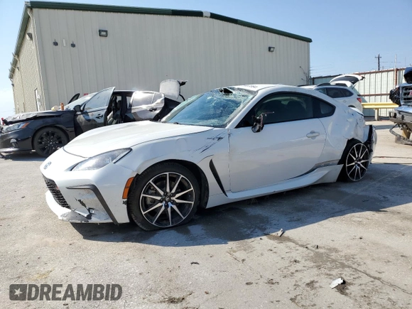 2022 Toyota GR86 with VIN JF1ZNBB17N9751485, listed as a Copart auction lot 75467364 with 17,413 mi miles and Salvage Title. Bid and sale history available at carsss.com. Image 1.