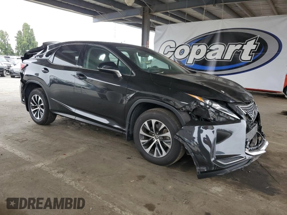 2021 Lexus RX 350 with VIN 2T2AZMDA2MC303342, listed as a Copart auction lot 60886365 with 116,172 mi miles and Salvage title. Bid and sale history available at DreamBid. Image 4.