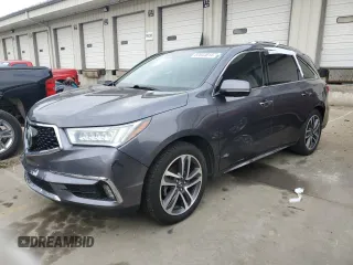 2017 Acura MDX w/Advance Pkg with VIN 5FRYD4H82HB030802, listed as a Copart auction lot 82644814 with 0 mi miles and Salvage Title. Bid and sale history available at carsss.com. Image 1.
