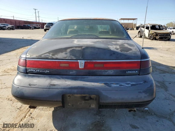 1996 Lincoln Mark VIII with VIN 1LNLM91VXTY716079, listed as a Copart auction lot 51505665 with 151,845 mi miles and Clean Title. Bid and sale history available at carsss.com. Image 6.
