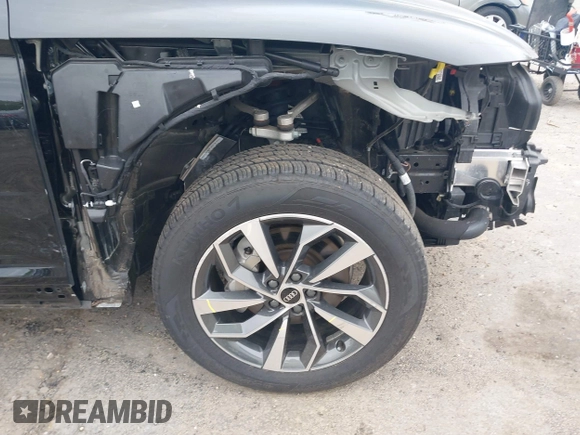 2023 Audi Q5 S line Premium with VIN WA1GAAFYXP2068698, listed as a IAAI auction lot 42225206 with 17,691 mi miles and . Bid and sale history available at DreamBid. Image 19.