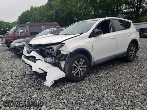 2018 Toyota RAV4 LE with VIN 2T3BFREV3JW764258, listed as a Copart auction lot 61234155 with Not provided miles and Salvage title. Bid and sale history available at DreamBid. Image 1.