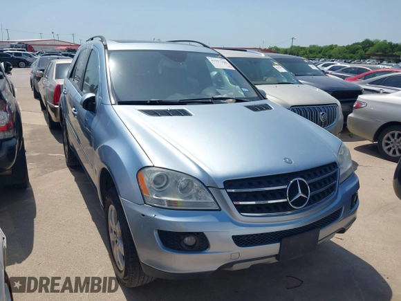 2007 Mercedes-Benz M 350 with VIN 4JGBB86E97A201304, listed as a IAAI auction lot 41957266 with 179,861 mi miles and . Bid and sale history available at DreamBid. Image 1.