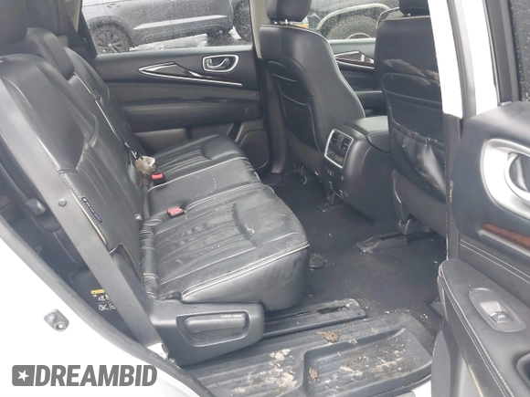 2019 Infiniti QX60 Pure z VIN 5N1DL0MM9KC534133, wystawiony jako IAAI lot #41407744 z przebiegiem 215 402 mil mil oraz . Historia ofert i sprzedaży dostępna na DreamBid. Obrazek 8.