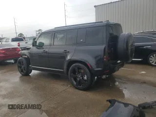 2024 Land Rover Defender X-Dynamic SE with VIN SALE27EU0R2352199, listed as a Copart auction lot 80959384 with 2,435 mi miles and Salvage title. Bid and sale history available at DreamBid. Image 2.