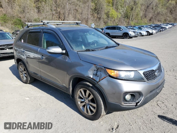 2011 Kia Sorento EX with VIN 5XYKUDA22BG044423, listed as a Copart auction lot 54135475 with 163,699 mi miles and Clean Title. Bid and sale history available at carsss.com. Image 4.