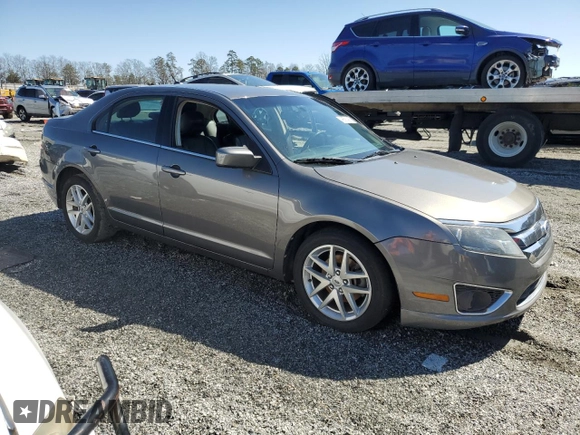 2012 Ford Fusion SEL with VIN 3FAHP0JAXCR181933, listed as a Copart auction lot 48591435 with 195,991 mi miles and Salvage Title. Bid and sale history available at carsss.com. Image 4.