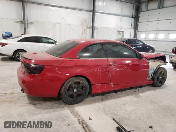 2012 BMW 3 Series 335i with VIN WBADX7C59CE745041, listed as a Copart auction lot 89402365 with Not provided miles and Salvage title. Bid and sale history available at DreamBid. Image 3.