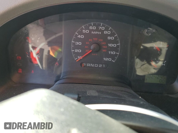 2005 Ford F-150 XL с VIN 1FTRF12245KE79495, выставлен на аукционе Copart как лот 52851425 с пробегом 182 424 миль миль и Списание • Salvage title. История ставок и продаж доступна на DreamBid. Изображение 9.