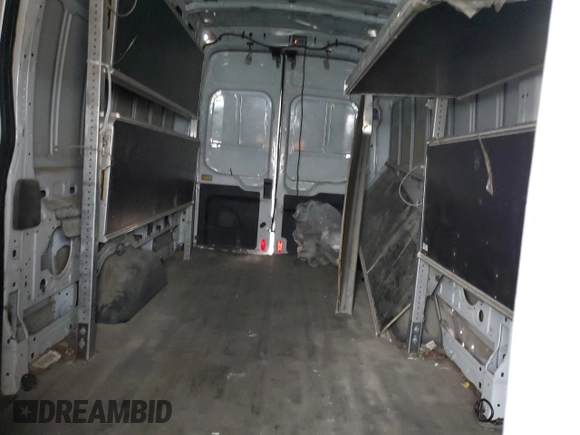 2020 Ford Transit Cargo with VIN 1FTBW3X81LKA45610, listed as a Copart auction lot 50206325 with 154,697 mi miles and Clean Title. Bid and sale history available at DreamBid. Image 10.