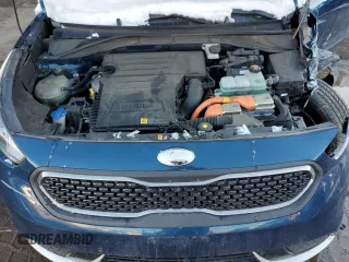 2018 Kia Niro FE with VIN KNDCB3LC2J5210022, listed as a Copart auction lot 82453194 with 80,547 mi miles and Salvage Title. Bid and sale history available at carsss.com. Image 11.