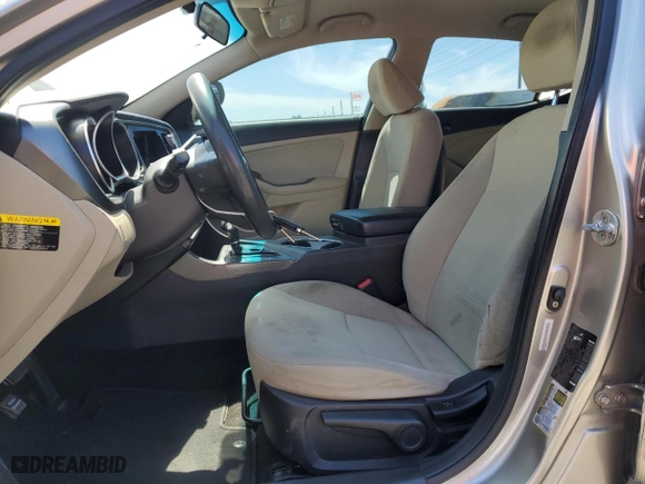 2015 Kia Optima LX with VIN KNAGM4A70F5551883, listed as a Copart auction lot 49708155 with 371,001 mi miles and Salvage Title. Bid and sale history available at carsss.com. Image 7.