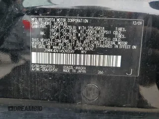 2010 Toyota RAV4 Sport with VIN JTMRK4DV1A5090049, listed as a Copart auction lot 56323645 with 194,381 mi miles and Salvage title. Bid and sale history available at DreamBid. Image 14.