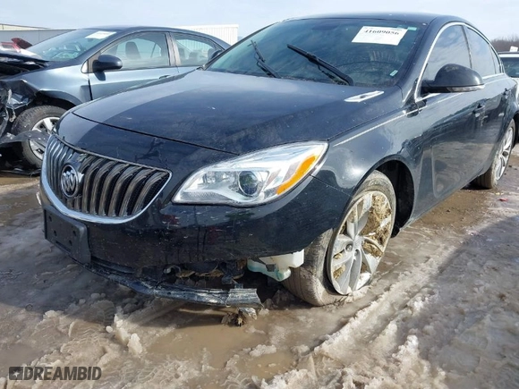 2015 Buick Regal with VIN 2G4GK5EX4F9173140, listed as a IAAI auction lot 41609056 with 137,403 mi miles. Bid and sale history available at carsss.com. Image 6.