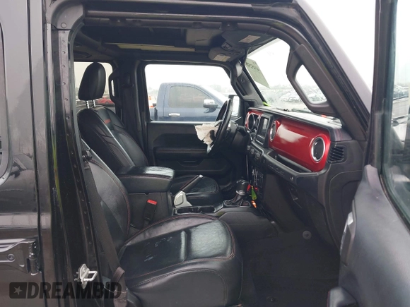 2019 Jeep Wrangler Unlimited Rubicon z VIN 1C4HJXFNXKW511193, wystawiony jako IAAI lot #41452579 z przebiegiem 91 857 mil mil oraz . Historia ofert i sprzedaży dostępna na DreamBid. Obrazek 5.