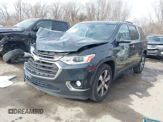 2018 Chevrolet Traverse LT Leather with VIN 1GNEVHKW0JJ113344, listed as a IAAI auction lot 41105083 with 95,855 mi miles. Bid and sale history available at carsss.com. Image 2.