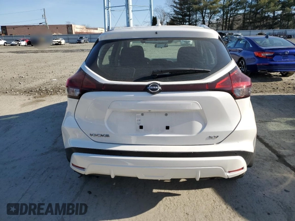 2022 Nissan Kicks SV with VIN 3N1CP5CV9NL488889, listed as a Copart auction lot 45925145 with 10,439 mi miles and Salvage Title. Bid and sale history available at DreamBid. Image 6.