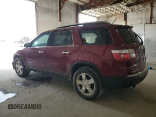2007 GMC Acadia SLT z VIN 1GKER23737J122635, wystawiony jako Copart lot #49086355 z przebiegiem Nie podano mil oraz Szkoda całkowita • Salvage title. Historia ofert i sprzedaży dostępna na DreamBid. Obrazek 2.
