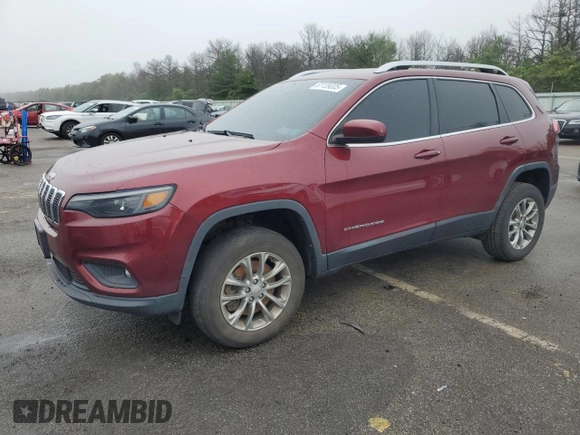 2021 Jeep Cherokee Latitude Lux with VIN 1C4PJMMX5MD117694, listed as a Copart auction lot 61139005 with 107,865 mi miles and Clean title. Bid and sale history available at DreamBid. Image 1.