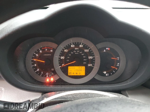 2006 Toyota RAV4 with VIN JTMZD35V565020452, listed as a Copart auction lot 48847345 with 175,961 mi miles and Salvage Title. Bid and sale history available at DreamBid. Image 9.