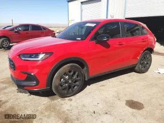 2025 Honda HR-V Sport with VIN 3CZRZ2H55SM728366, listed as a Copart auction lot 47223305 with 3,466 mi miles and Salvage Title. Bid and sale history available at carsss.com. Image 1.