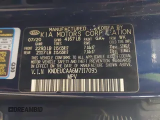 2021 Kia Seltos S z VIN KNDEUCAA6M7117095, wystawiony jako IAAI lot #41995149 z przebiegiem 31 757 mil mil oraz . Historia ofert i sprzedaży dostępna na DreamBid. Obrazek 9.