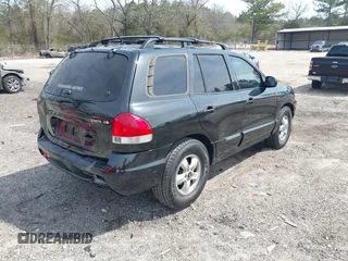 2006 Hyundai Santa Fe GLS with VIN KM8SC13D16U094777, listed as a IAAI auction lot 41803425 with 156,130 mi miles. Bid and sale history available at carsss.com. Image 4.