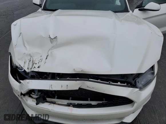 2017 Ford Mustang V6 with VIN 1FA6P8AM9H5358224, listed as a Copart auction lot 54611055 with 59,012 mi miles and Salvage title. Bid and sale history available at DreamBid. Image 11.