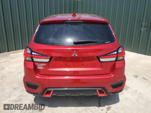 2024 Mitsubishi Outlander Sport S with VIN JA4ARUAU6RU002340, listed as a Copart auction lot 51065535 with 24,295 mi miles and Clean Title. Bid and sale history available at carsss.com. Image 6.