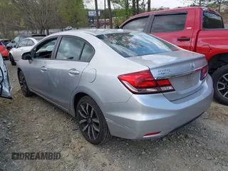 2014 Honda Civic Sedan EX-L with VIN 19XFB2F92EE034509, listed as a IAAI auction lot 41941168 with 89,926 mi miles. Bid and sale history available at carsss.com. Image 3.