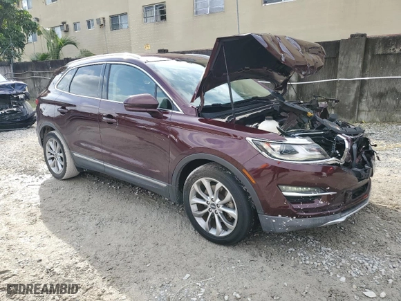 2017 Lincoln MKC Select with VIN 5LMCJ2C98HUL32796, listed as a Copart auction lot 79355374 with 99,321 mi miles and Salvage Title. Bid and sale history available at carsss.com. Image 4.