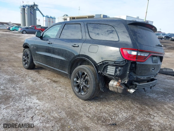 2022 Dodge Durango GT Plus with VIN 1C4RDJDG1NC211111, listed as a IAAI auction lot 41420530 with 18,924 mi miles. Bid and sale history available at carsss.com. Image 3.